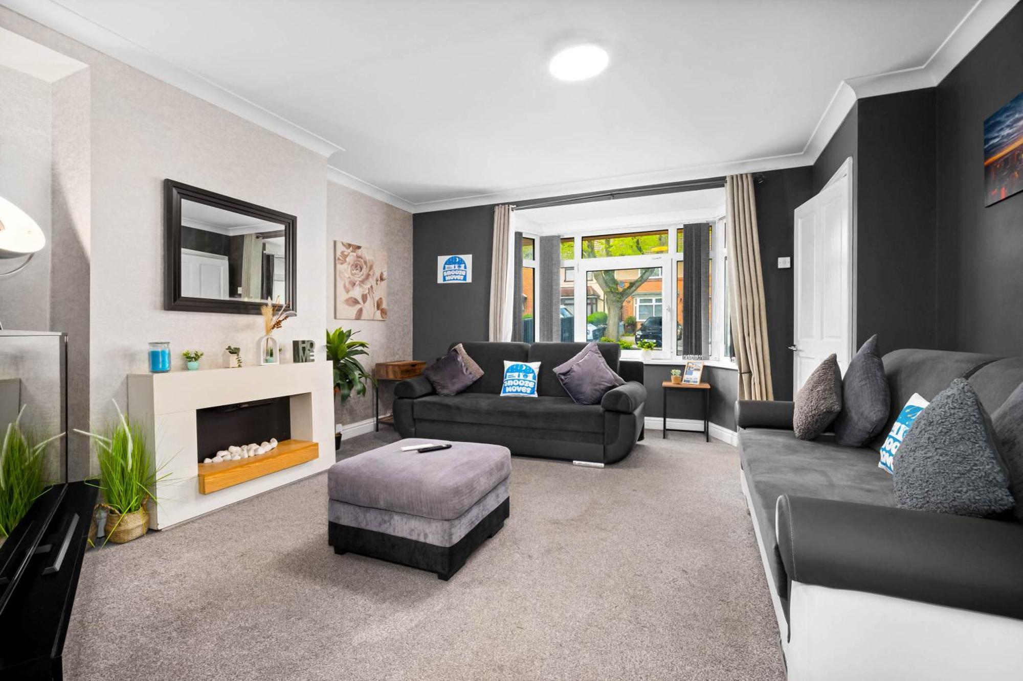 Stylish 3 Bedroom Home Away From Home Birmingam Exterior foto