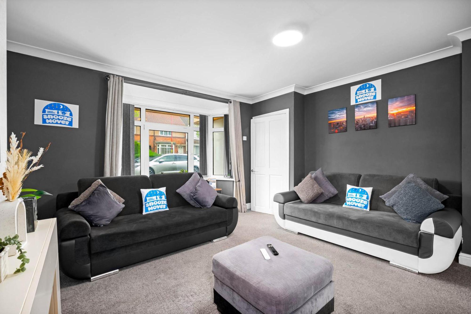 Stylish 3 Bedroom Home Away From Home Birmingam Exterior foto